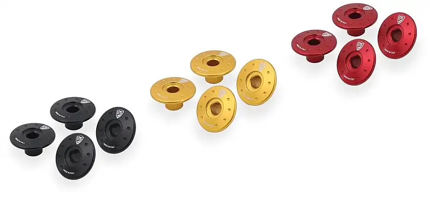 Boccole cupolino CNC Racing per Moto Guzzi V100 Mandello 22-24