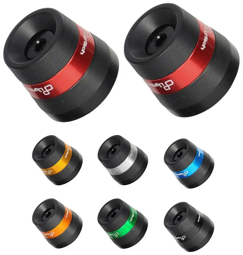 Contrappesi manubrio Lightech modello Bicolor universali per manubri diametro interno 12/13/17 mm KTM300 (COPPIA)