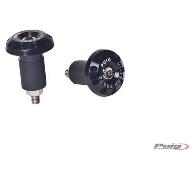 Contrappesi manubrio Race Puig per Ducati Panigale V4 18-24 (COPPIA) colore nero