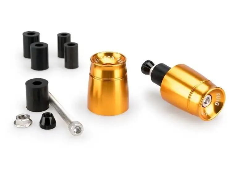 Contrappesi manubrio Sport Puig per ducati streetfighter v4 1100 sp2 2025 (COPPIA) colore oro