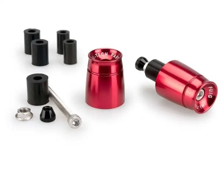 Contrappesi manubrio Sport Puig per Honda CB 125 R 18-25 (COPPIA) colore rosso