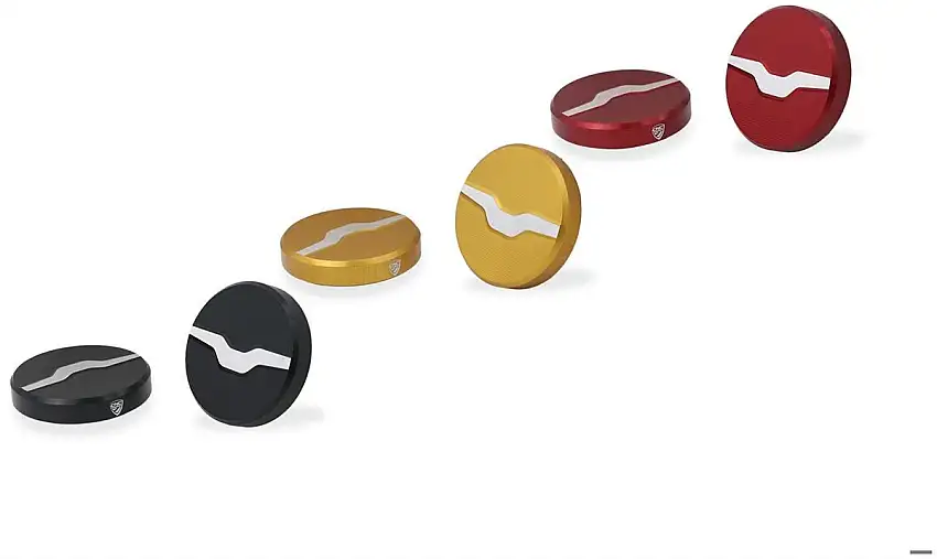 Cover tappo superiore forcella CNC Racing per Moto Guzzi V7 Stone 850 21-23