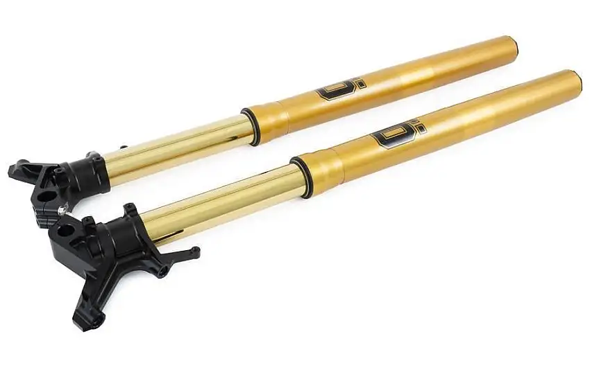 Forcella Ohlins FGRT 200 R&T Adventure NIX da 43mm per Honda Africa Twin CRF 1100 L DCT ABS 20-23 (foderi colore ORO)