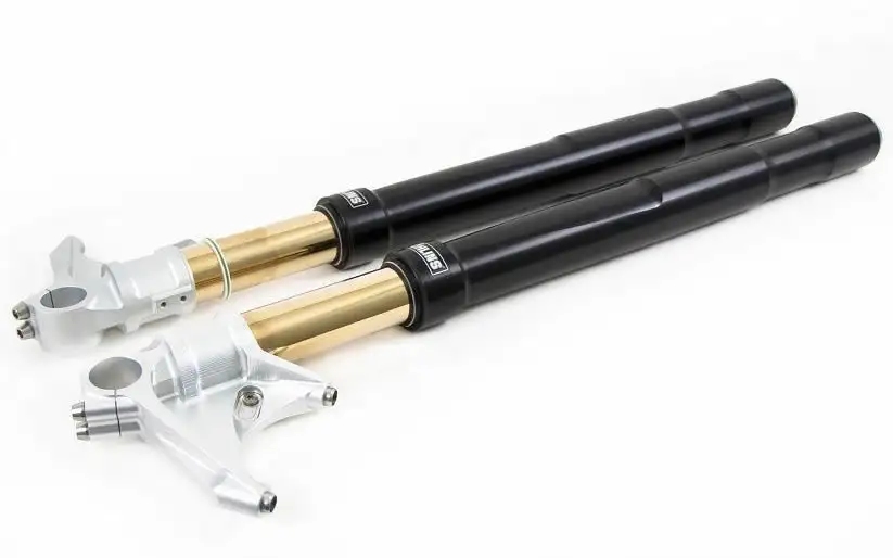 Forcella Ohlins FGRT 200 R&T NIX da 43mm per Ducati 959 Panigale 16-19 modello con forcella showa (foderi colore NERO)