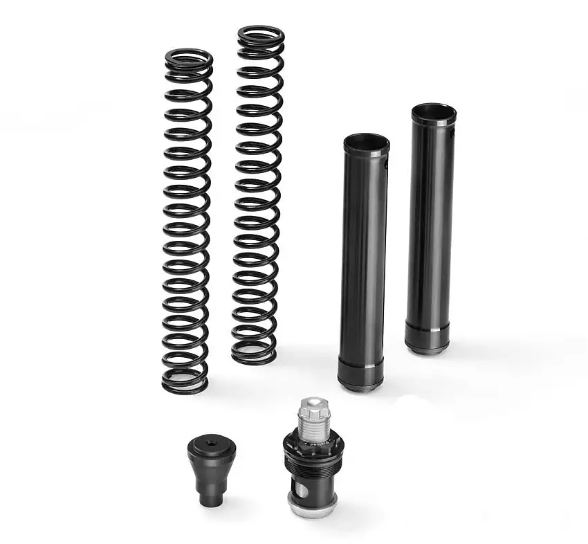 Kit tappo precarico singolo + molle forcella Matris FKE (singolo tappo) per Triumph Street Scrambler 900 19-22 (tipo forcella Kayaba)