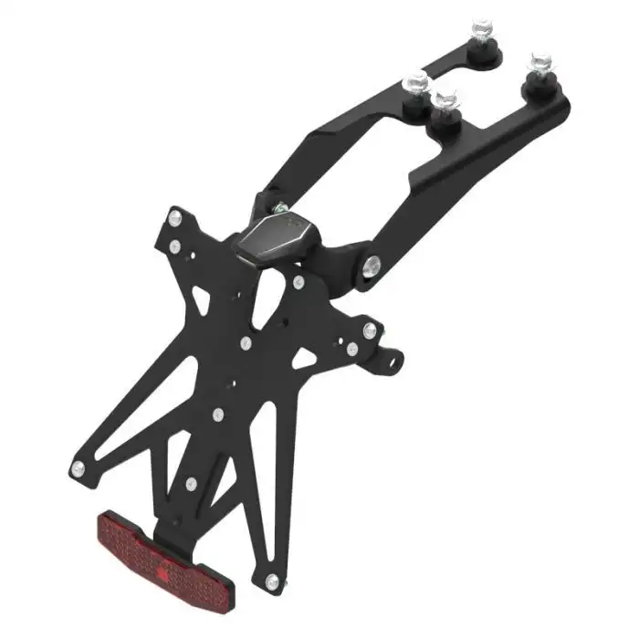 KIT Portatarga Lightech per Honda CB 1000 R 08-17 regolabile con Lucetarga LED + Catadiottro