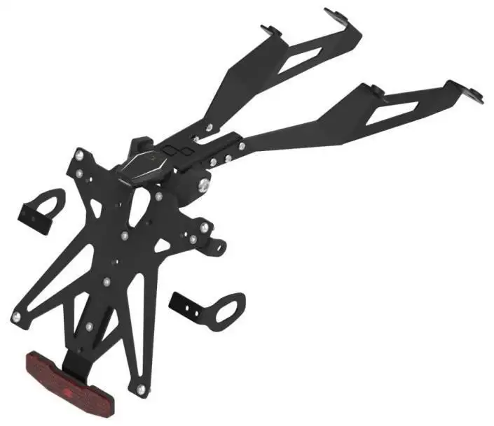 KIT Portatarga Lightech per Honda CB 300 R 18-23 regolabile con Lucetarga LED + Catadiottro