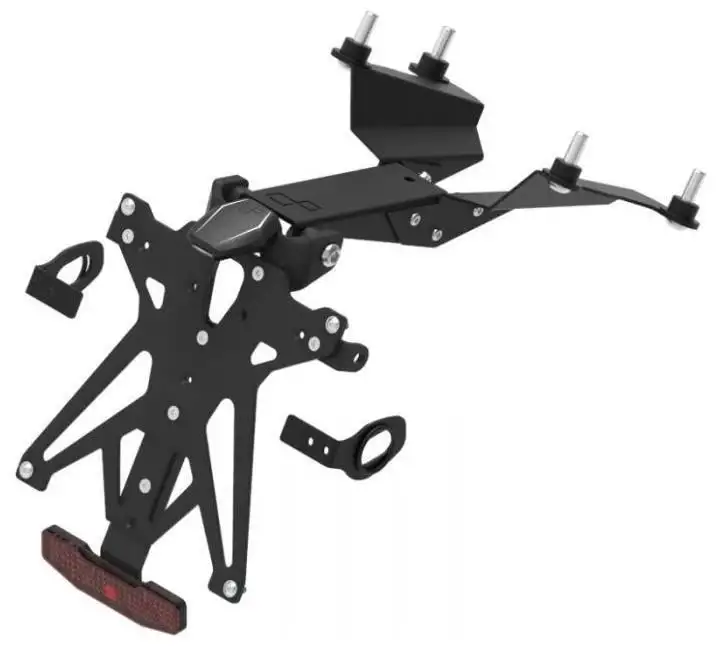 KIT Portatarga Lightech per Honda CB 650 R 19-20 regolabile con Lucetarga LED + Catadiottro