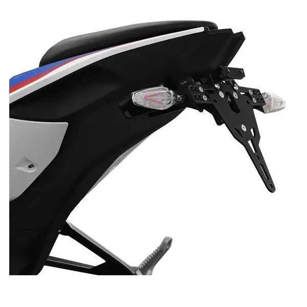 KIT Portatarga PRO Ibex Zieger per BMW M 1000 RR 20-22 regolabile con Lucetarga LED + Catadiottro