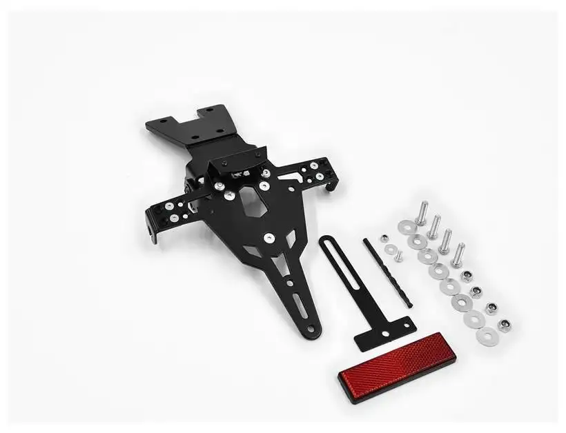 KIT Portatarga PRO Ibex Zieger per Honda CBR 600 F 11-13 regolabile con Lucetarga LED + Catadiottro