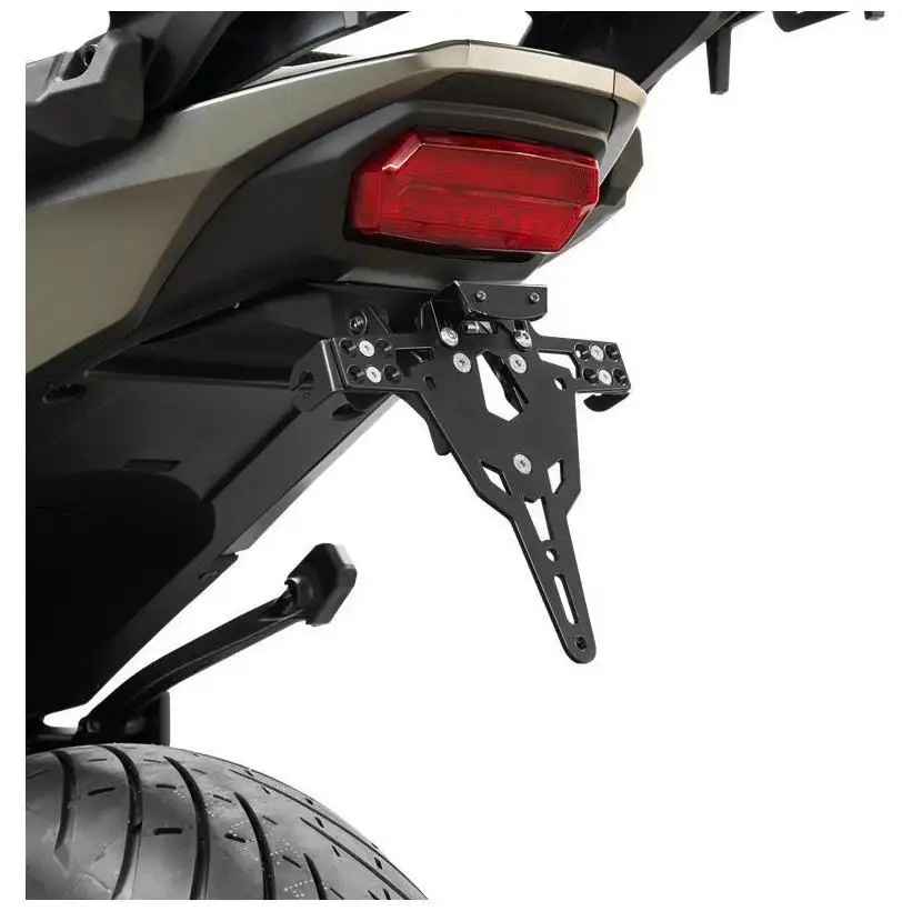 KIT Portatarga PRO Ibex Zieger per Honda NT 1100 24-25 regolabile con Lucetarga LED + Catadiottro