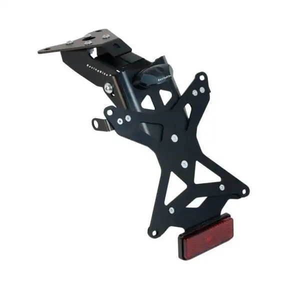 KIT Portatarga Racingbike per Aprilia RSV4 1000 09-14 regolabile con Lucetarga LED + Catadiottro