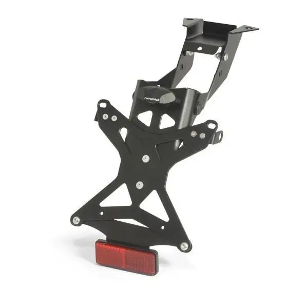 KIT Portatarga Racingbike per Aprilia Tuono 660 21-25 regolabile con Lucetarga LED + Catadiottro