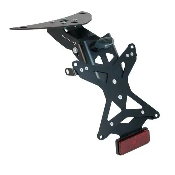 KIT Portatarga Racingbike per BMW S 1000 R 14-20 regolabile con Lucetarga LED + Catadiottro