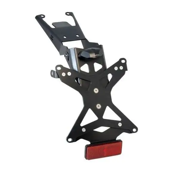 KIT Portatarga Racingbike per Ducati 1199 Panigale 12-14 regolabile con Lucetarga LED + Catadiottro