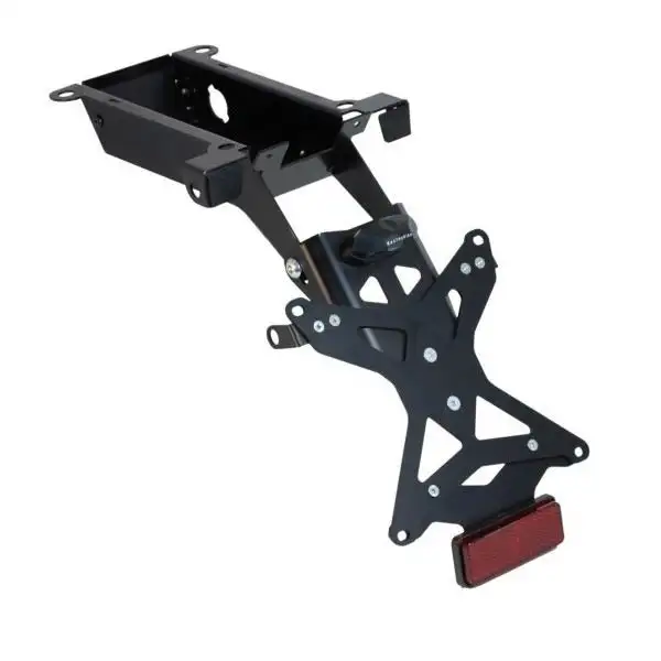 KIT Portatarga Racingbike per Ducati Monster 696 08-14 regolabile con Lucetarga LED + Catadiottro