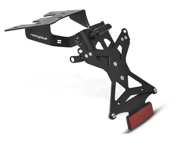 KIT Portatarga Racingbike per Honda Africa Twin CRF 1100 L Adventure Sports 20-25 regolabile con Lucetarga LED + Catadiottro