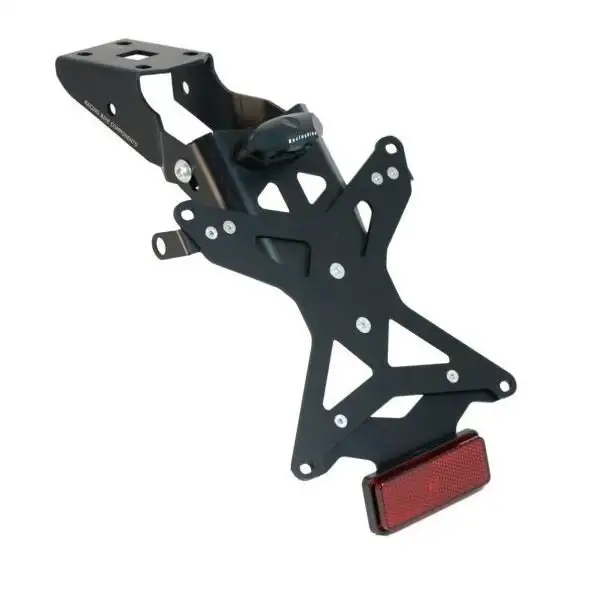 KIT Portatarga Racingbike per Kawasaki Z 1000 SX 11-19 regolabile con Lucetarga LED + Catadiottro