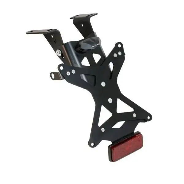 KIT Portatarga Racingbike per Suzuki GSX-R 1000 05-08 regolabile con Lucetarga LED + Catadiottro