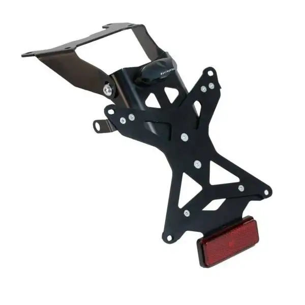 KIT Portatarga Racingbike per Suzuki GSX-R 750 08-10 regolabile con Lucetarga LED + Catadiottro