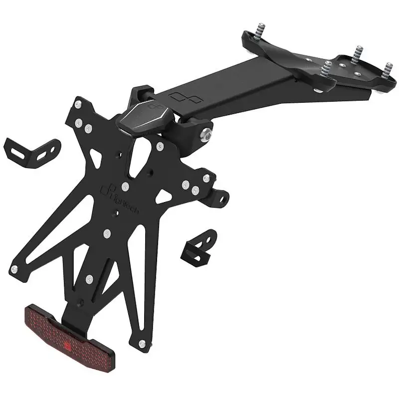 KIT Portatarga Lightech per Triumph Speed Triple 1200 RS 21-25 regolabile con Lucetarga LED + Catadiottro