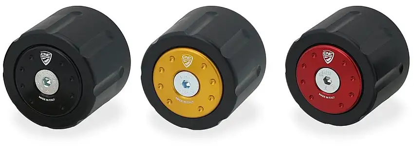 Manopola regolazione precarico ammortizzatore CNC Racing per Moto Guzzi V100 Mandello 22-24