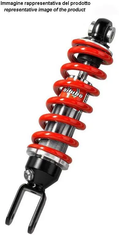 Ammortizzatore Mono posteriore Bitubo WZB01 per Yamaha DT 50 03-11