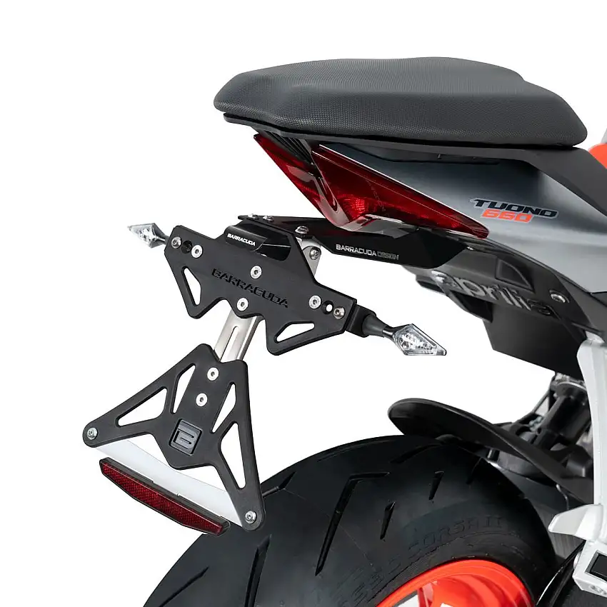 Portatarga Barracuda per Aprilia RS 660 21-23 regolabile