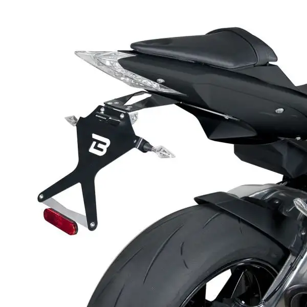 Portatarga Barracuda per BMW S 1000 R 17-19 regolabile