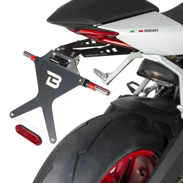 Portatarga Barracuda per Ducati 1299 Panigale 15-17 regolabile