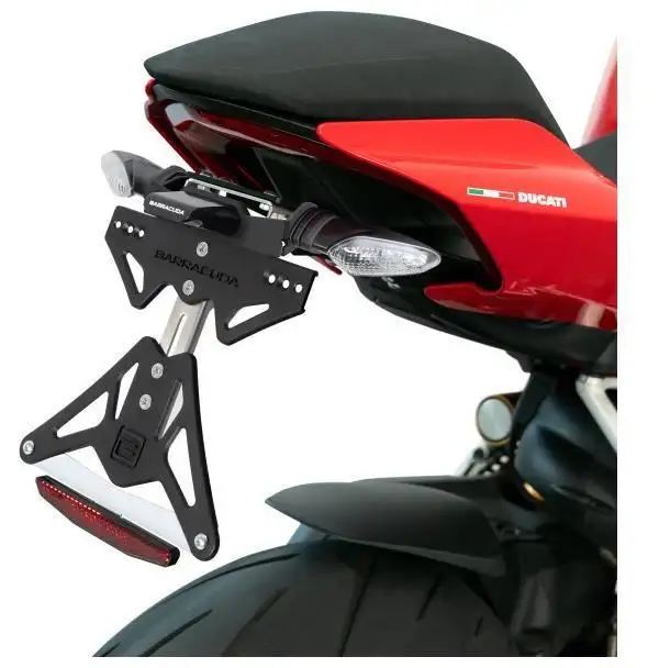 Portatarga Barracuda per Ducati Panigale V4 20-23 regolabile (per frecce originali)