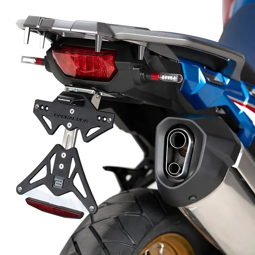 Portatarga Barracuda per Honda Africa Twin CRF 1000 L 18-19 regolabile