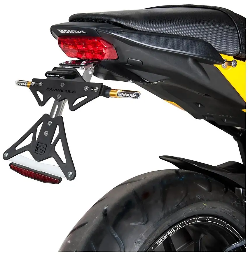 Portatarga Barracuda per Honda CB 650 F 15-16 regolabile