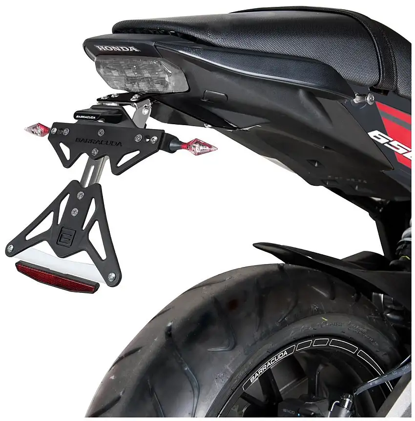 Portatarga Barracuda per Honda CB 650 F 17-18 regolabile