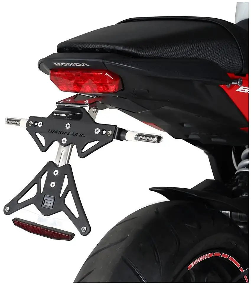 Portatarga Barracuda per Honda CBR 650 F 15-18 regolabile