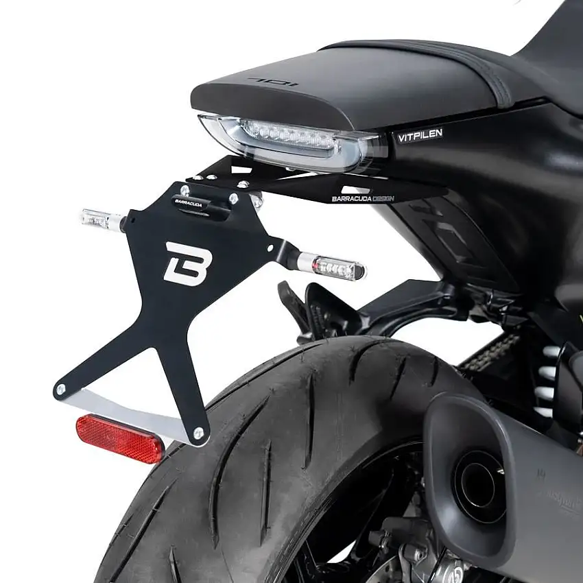 Portatarga Barracuda per Husqvarna Vitpilen 701 18-22 regolabile