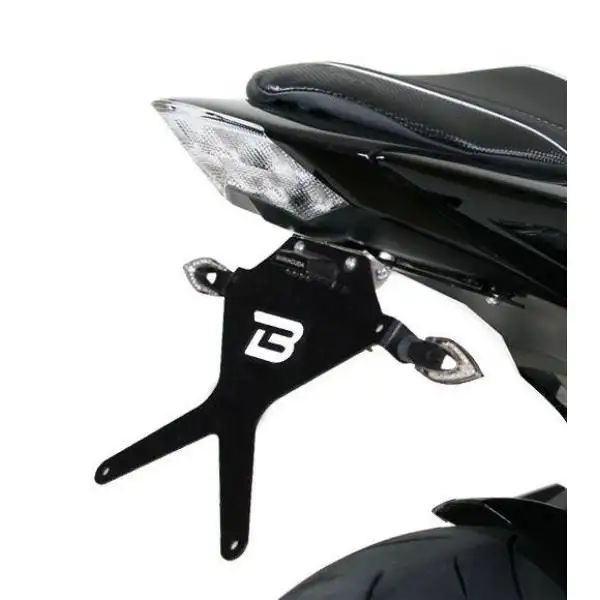 Portatarga Barracuda per Kawasaki Z 1000 07-09 regolabile