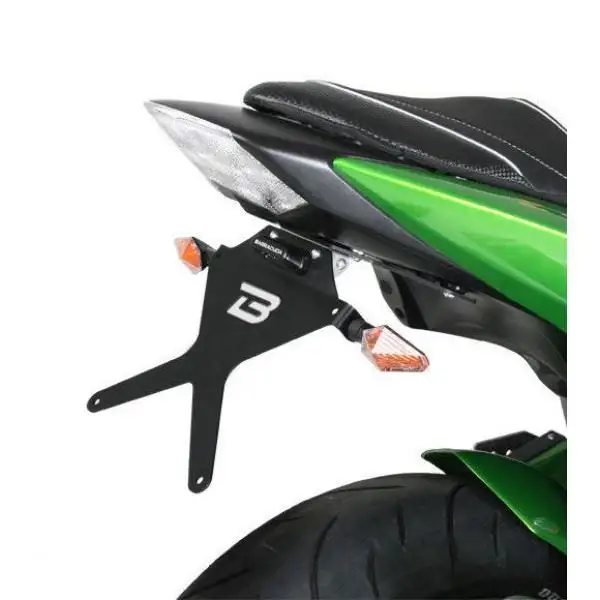 Portatarga Barracuda per Kawasaki Z 750 07-14 regolabile