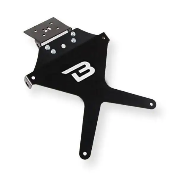 Portatarga Barracuda per Kawasaki ZX-10R 08-10 regolabile