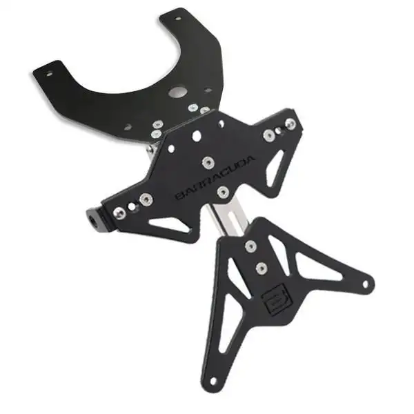 Portatarga Barracuda per Kawasaki ZX-6R 03-04 regolabile