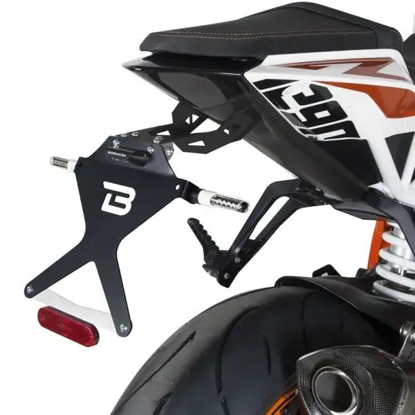 Portatarga Barracuda per KTM 1290 Super Duke 14-16 regolabile