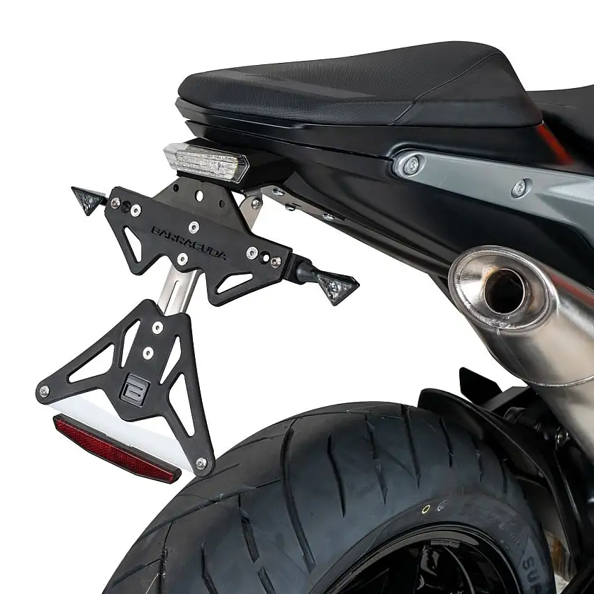 Portatarga Barracuda per KTM 790 Duke 18-23 regolabile