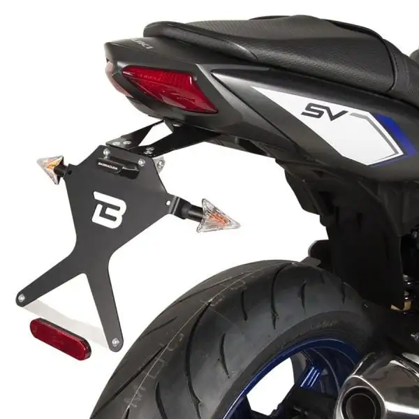 Portatarga Barracuda per Suzuki SV 650 N 16-22 regolabile