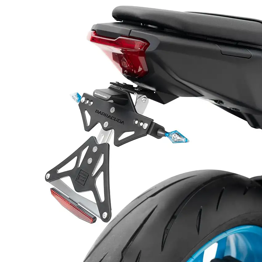 Portatarga Barracuda per Yamaha MT-07 2025 regolabile