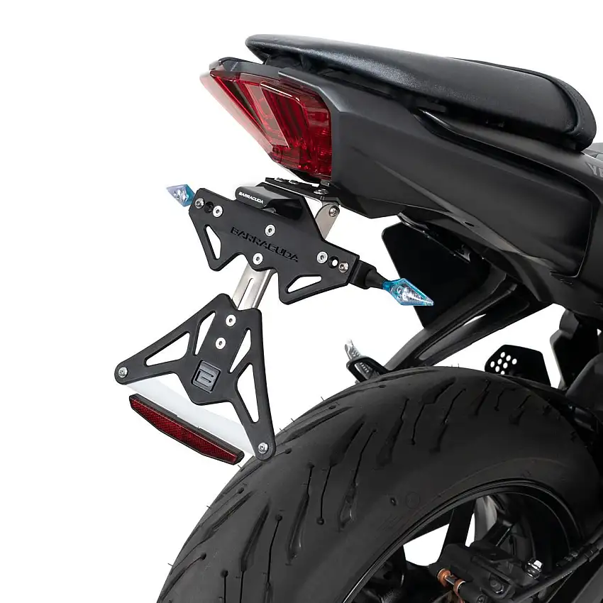 Portatarga Barracuda per Yamaha MT-07 21-24 regolabile