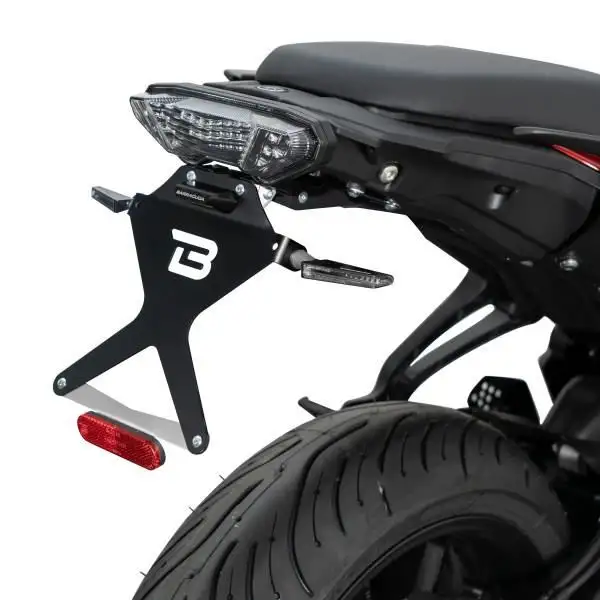 Portatarga Barracuda per Yamaha MT-07 Tracer 700 20-22 regolabile