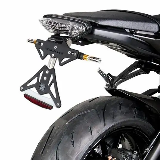 Portatarga Barracuda per Yamaha MT-09 14-16 regolabile