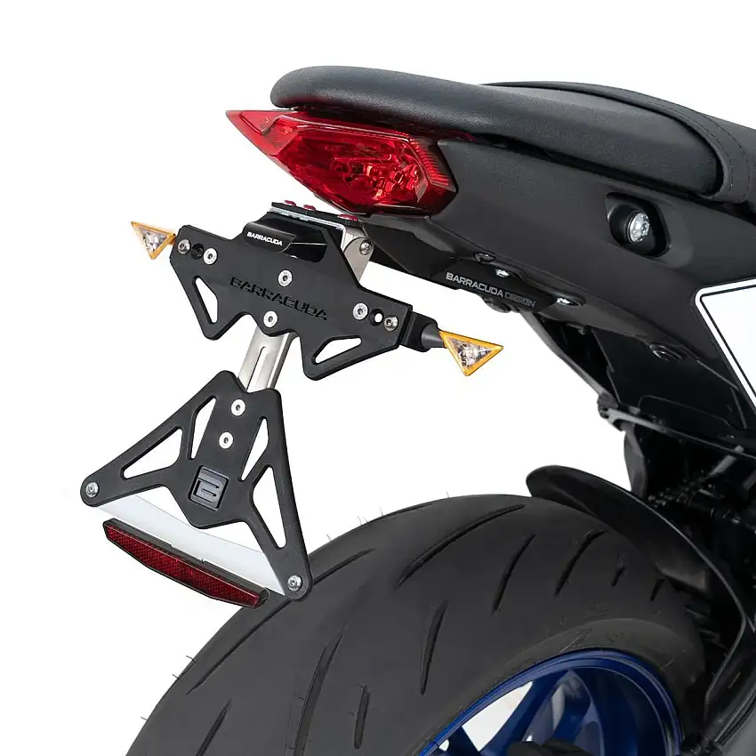 Portatarga Barracuda per Yamaha MT-09 21-23 regolabile