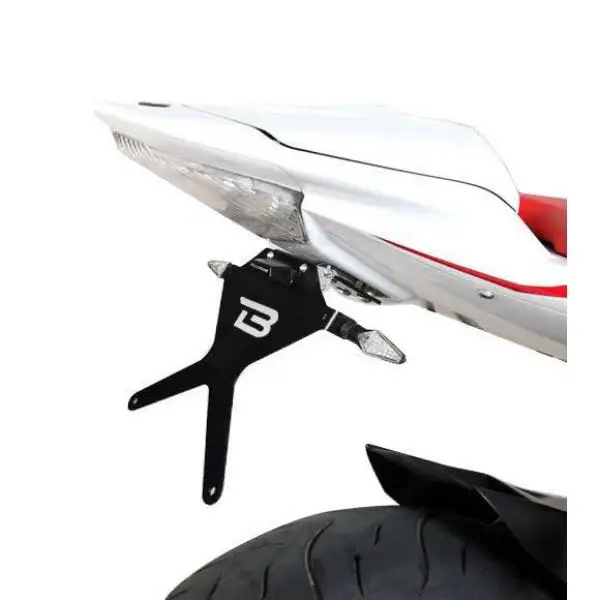 Portatarga Barracuda per Yamaha R6 06-16 regolabile