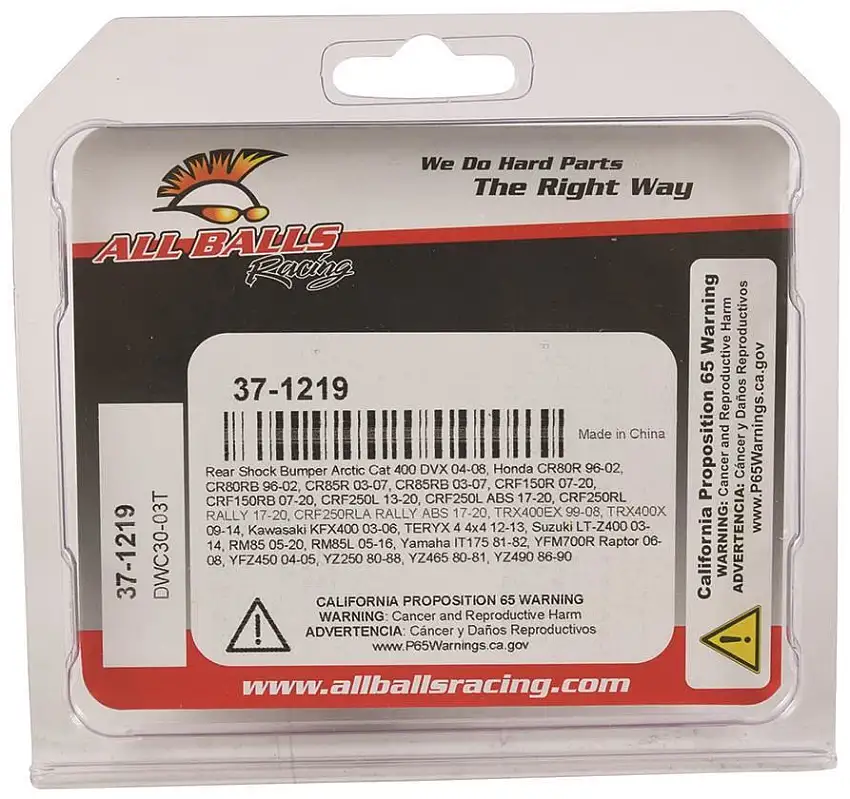 Tampone mono posteriore All Balls per Yamaha YZ 250 80-81 | 86-88